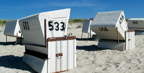 Ferien auf Fhr - Bild vom Strand